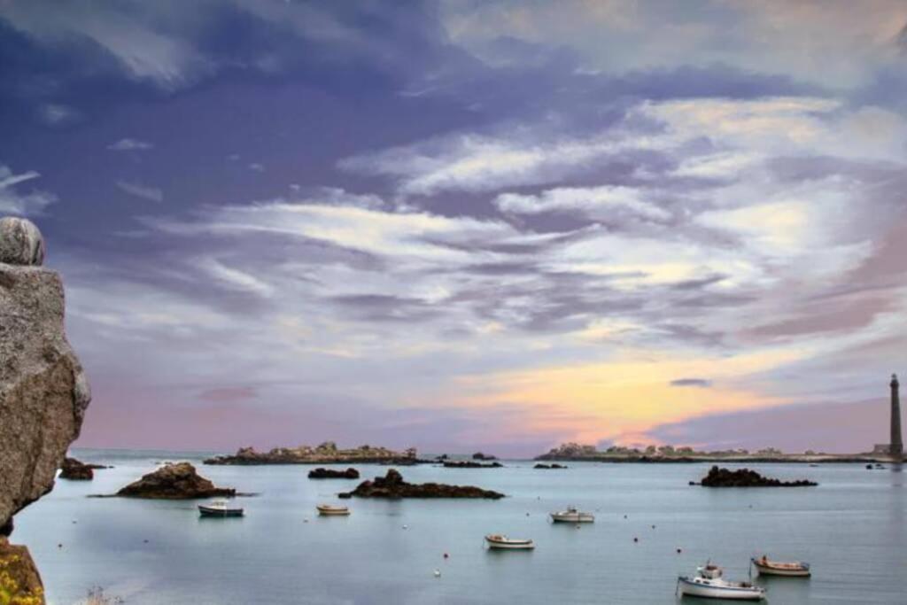 Kermaravel, Le Petit Manoir En Bord De Mer. Saint-Pol-de-Leon Ngoại thất bức ảnh